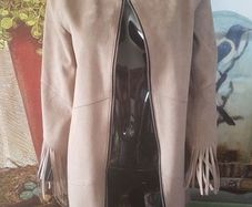 Gorgeous  Boho Fringe Coat  Size M Size 10, AV