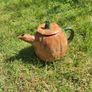 Handmade pumkin ceramic teapot Image 2