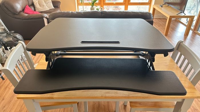 Duronic DM05D2 Height Adjustable Sit-Stand Desk Converter