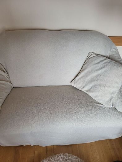 Leather 2 seater sofa