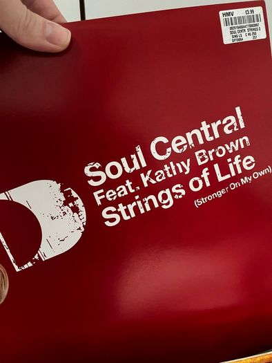 Soul central Strings of life stronger on my own 12" vinyl
