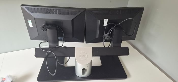 Dell Dual screen 19 inch monitors with stand