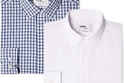 find. HEM &amp; SEAM Men's Business Shirt 2 Pack Regular Shirt