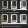 LED Bathroom Mirror 50x70cm Dual LED Speakers Image 7
