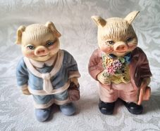 Vintage Ceramic Pigs