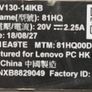 Lenovo Core i5 7th -V130-15IKB - 256GB SSD - 8GB RAM Windows 11 pro Image 9
