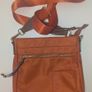 Kilkenny Design KD Adola Nylon Crossbody Bag, Terracotta, As New Image 2