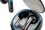 Wireless Earbuds Bluetooth 5.3 Headphones, HI-FI Stereo Wireless Earphones 40H Playtime Noise Cancelling In Ear Gaming Earphone with 4 Mics, Ear Bud 50ms Low Latency, Touch Control, Dual Mode (FREE POSTAGE)