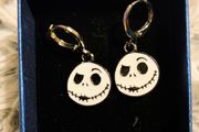 Jack Skellington Gothic Clip-On Earrings Nightmare Before Christmas Inspired