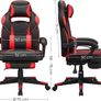 Gaming Office Chair with Footrest - Free Delivery Nationwide Image 3