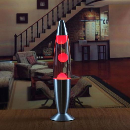 Brand New Amazing Metal Base Jelly-Fish Lighting Wax Volcano Lava Lamp.