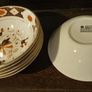Arklow Pottery Kildare pattern Breakfast bowls x6 Image 2