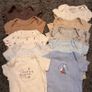 Bundle of 10 short sleeve baby bodysuits Image 3