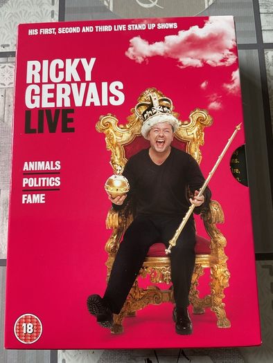 Ricky Gervais Live DVD's