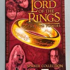 The Lord of the Rings Two Towers Merlin Topps Sticker Collection Book 2002 - New