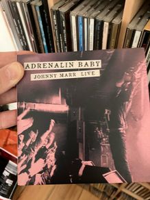Johnny Marr Adrenaline Baby Live CD
