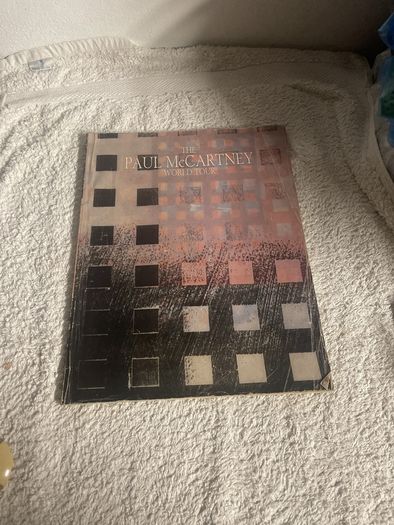 Paul McCartney 1989 world tour concert programme