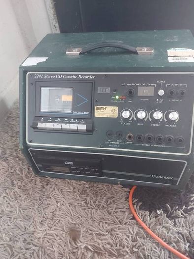 Coomber 2241 stereo  cassette player
