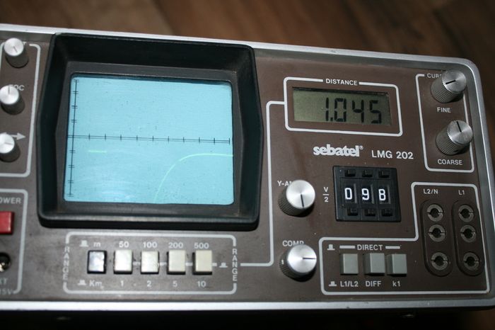 Sebatel LMG 202 pulse and echo meter