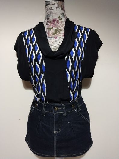 Blue Denim Skirt