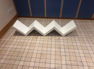 Zig Zag Wall shelving