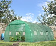 Large Walk in Polytunnel Greenhouse
