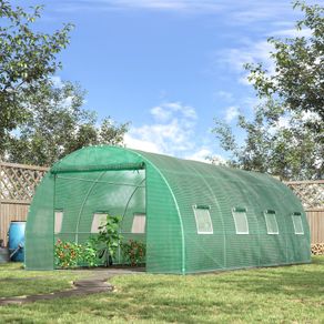 Large Walk in Polytunnel Greenhouse