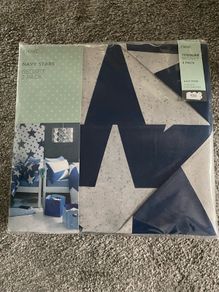 Navy Star Duvet Covers & Pillowcases (2 Pack)