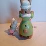 Vintage Tomy Story Book Wind Ups Mrs Rabbit and Bouncy Bunny Image 3