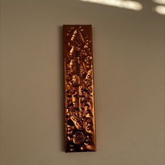 Handmade Copper Ogham Plaque