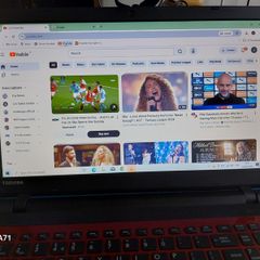 Toshiba Satellite L50-C-1FU,Red, Intel Pentium CPU N3700, 1.6GHz, 8GB Ram, 500GB HDD, Windows 10, Microsoft Edge, Chrome