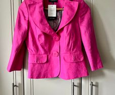 Debenhams pure linen blazer, new XS
