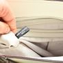 DKNY Bryant Medium Logo Jacquard Tote Bag, Chino Caramel Image 8