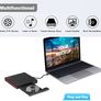 External CD Drive, USB 3.0 Portable CD/DVD +/-RW Drive Slim DVD/CD ROM Rewriter Burner for Laptop Desktop PC Windows and Linux OS Apple Mac Macbook Pro Image 4