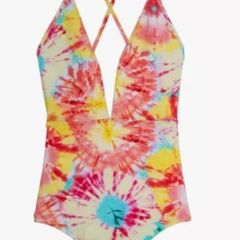 Zadig & Voltaire Tie Dye One Piece Swimsuit