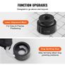 15 Ton Hydraulic Knockout Punch Driver Kit Hole Tool 12.7mm-101.6mm with 10 Dies Image 5