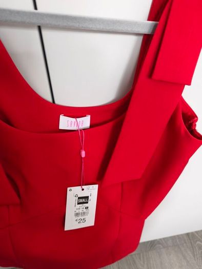 Savida red blouse S new