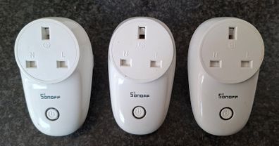 Sonoff S26 x3 - Smart WiFi plug
