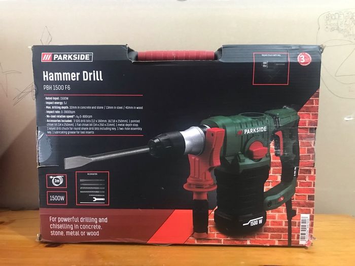 Parkside Hammer Drill PBH 1500 F6