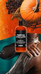LUSH Pumpkin Spice Latte Shower Gel 270g!