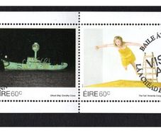 2013 Ireland Contemporary Arts Commemorative Stamps Booklet Fine Used With Dublin Pictorial Cancel (first day)