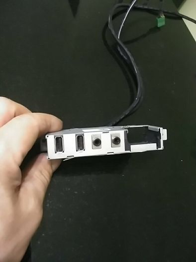 audio and USB panel