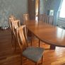 Dining room table and 10 chairs extension leafs at 170, 220 and 270 out fully Image 2