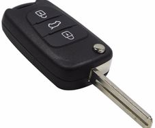 Uncut Replacement Blank Car Key Fob 3 Button 4 Kia K2 K5 Sportage Carens Cerato