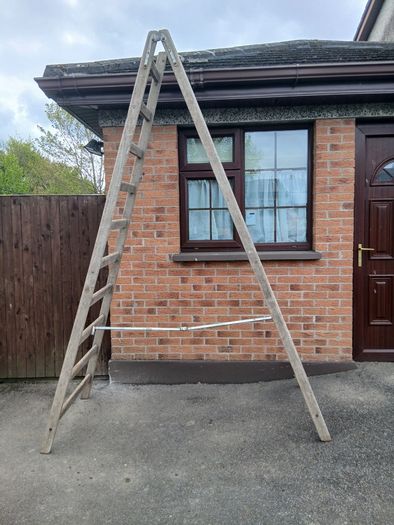 Large Wooden Ladder