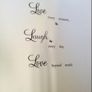 Live Laugh Love Wall Art Image 2