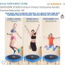 New 48 Inch Northern Stone Trampoline For Sale Image 3