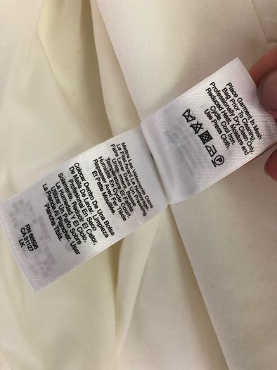 White DKNY ladies blazer