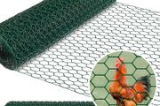 Wire Mesh Roll 0.4m x 5m, JatilEr Chicken Wire Fencingl 25mm Hole Size, Mesh Fencing Strong Tensile, Galvanised Wire Mesh Anti-Rust for Multiple Purposes In DIY and Industrial Environments (FREE POSTAGE)
