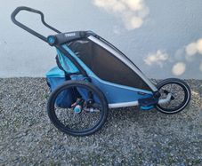 Thule bike chariot two seater double pram